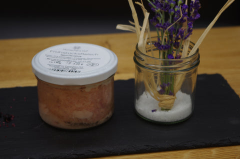 Frühstücksfleisch im Glas