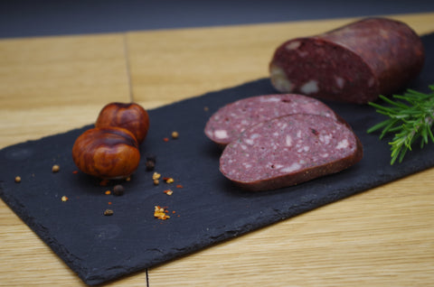 Blutwurst im Naturdarm oder Blase
